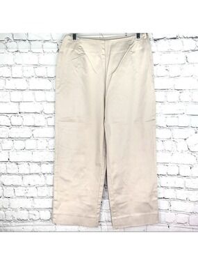 𝅺euc-vintage IZOD Stretch lightWeight Capri Pants